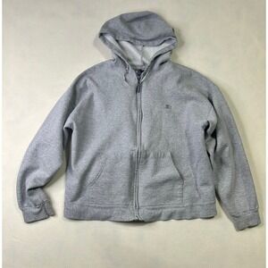 Starter Probo Heavyweight Zip Up Hoodie Mens Large Gray Fleece Vintage